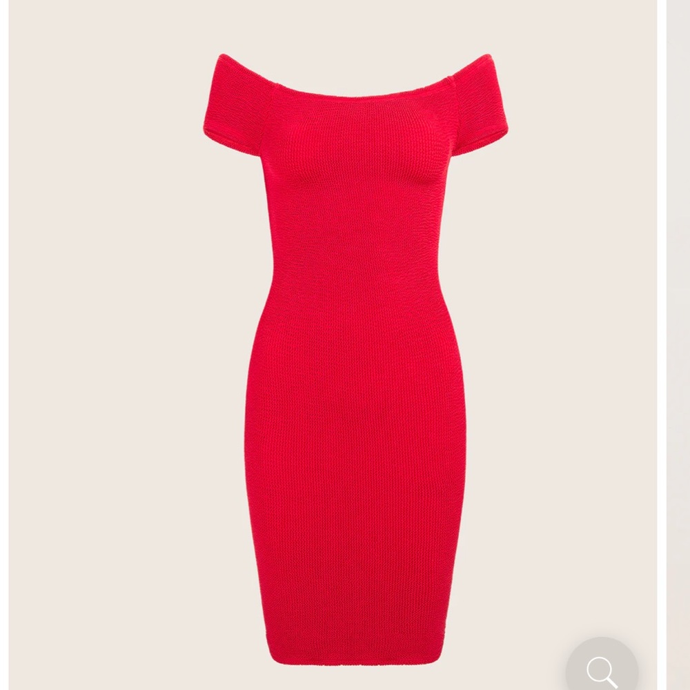 Hunza g dress new with tags red